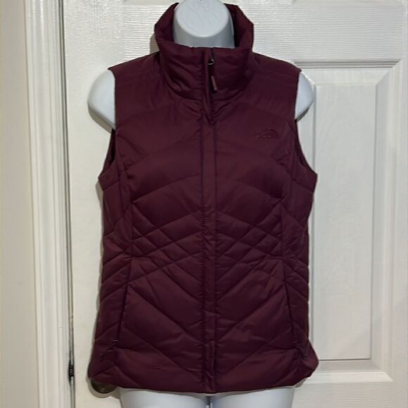 The North Face Down Alpz Vest 550 Fill Medium Maroon size XS - Picture 1 of 14